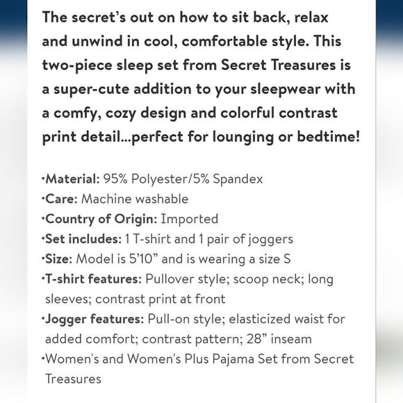 Plus Size Women's Holidays Gnome Pajama Set - Picture 5 of 8